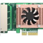 QNAP Quad Port 2.5gbe 4-speed Network Card (pcie Gen2 X4) (QXG-2G4T-I225)