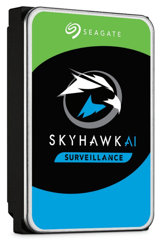 SEAGATE SKYHAWK SURVEILLANCE AI INTERNAL 3.5" SATA DRIVE, 8TB, 6GB/S, 7200RPM,