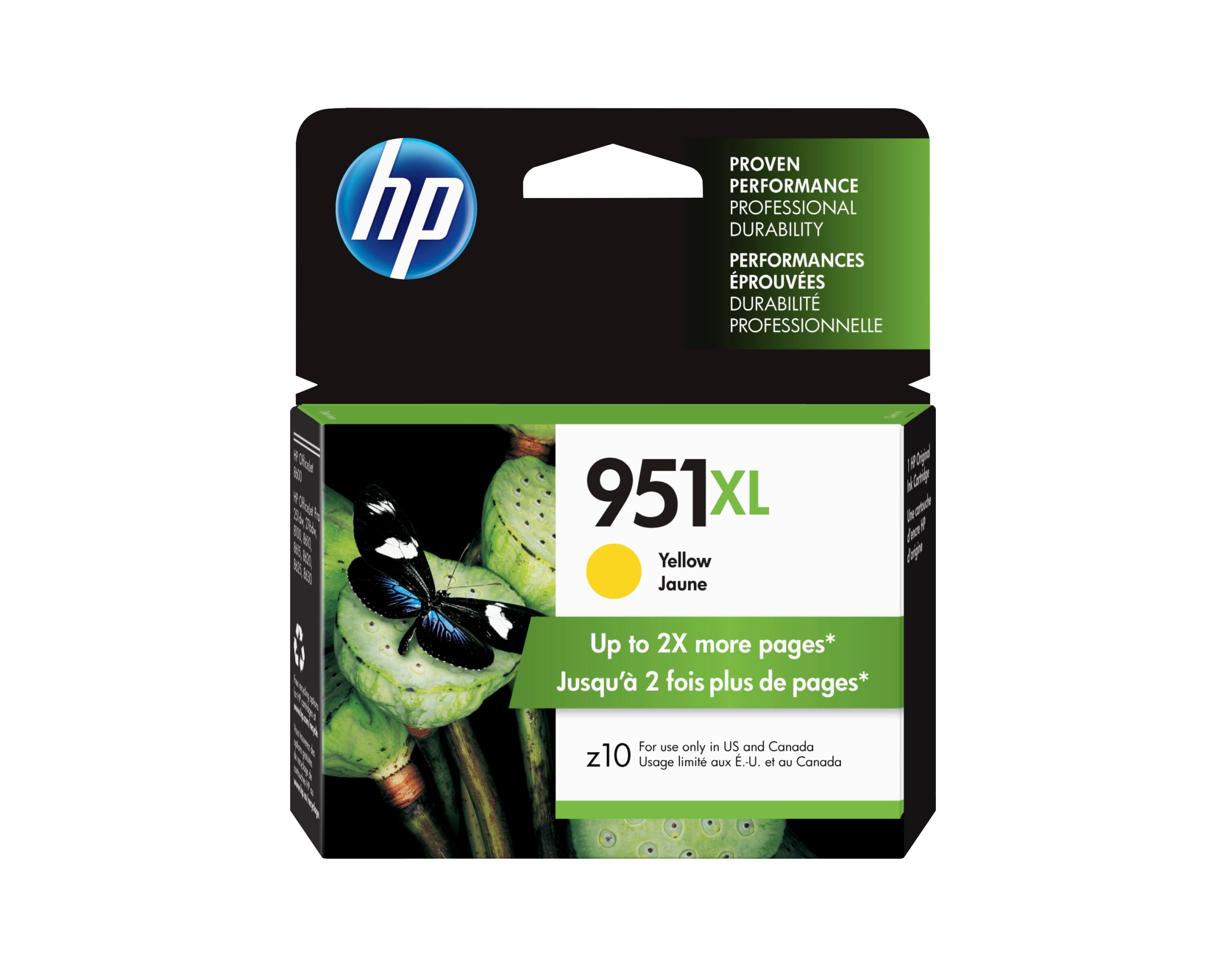 951XL YELLOW OFFICEJET INK CN048AA