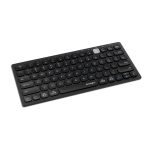 KENSINGTON WIRELESS AND BLUETOOTH COMPACT KEYBOARD, DUAL CONNECT - BLACK