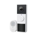 TP-Link TD21 Tapo Video Doorbell Camera, Ringtones, 230 days battery life, Head to Toe View (16:9), 160° Diagonal Field of View, Smart Detection and N