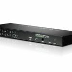 Aten 16 Port Rackmount Usb-ps/2 Vga Kvmp Switch With Usb 2.0 Hub And Daisy Chain (CS1716A-AT-U)
