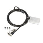 KENSINGTON COMBO NOTEBOOK LOCKUNIVERSAL LOCK SLOTS - TBAR/N17/NANOSAVER - PRESET CODE