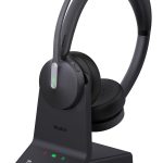 YEALINK BLUETOOTH DECT (WH64) UC STEREO HEADSET WITH BASE STATION