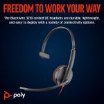 Poly Bw 3210 Mono Usb-c Hs +usb-c/a (8X214AA)