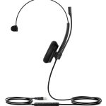 YEALINK WIRED (UH34-LITE) UC MONO HEADSET, NOISE CANCELLING MIC, FOAM CUSHION, USB-A