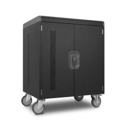 Kensington K62327AP – Portable Device Management Cart, Lockable Cabinet, Mobile Storage