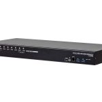 Aten 8-port Usb 3.0 4k Hdmi Kvm Switch, Port Selection: Osd,hotkey, Pushbutton, Rs-232 Commands (CS18208-AT-U)