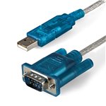StarTech.com ICUSB232SM3 – USB to Serial Cable Gender Changer, Single Pack
