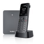 YEALINK (W73P) HIGH PERFORMANCE DECT IP PHONE SYSTEM W/HANDSET & BASE STATION,1.8" SCREEN