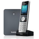 YEALINK (W76P) HIGH PERFORMANCE DECT IP PHONE SYSTEM W/HANDSET & BASE STATION,2.4" SCREEN