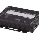 Aten Ve3912t 4k Displayport / Hdmi / Vga Switch With Hdbaset Transmitter, Auto Switch Mode, Mirrored Video Output, Poh (VE3912T-AT-U)