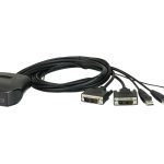 Aten 2 Port Usb 2.0 Dvi Cable Kvm Switch 2yr (CS22D-AT)