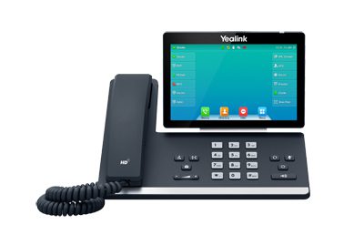 YEALINK (SIP-T57W) 16 LINE IP PHONE WITH HANDSET,BLUETOOTH AND WIFI,7" LCD SCREEN