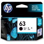 HP 63 Black Original Ink Cartridge F6U62AA