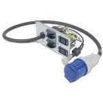 Symmetra RM 230V backplate kit w/(2) IEC