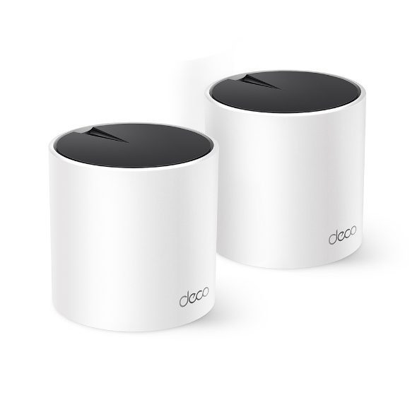 TP-Link Deco X55(2-pack) AX3000 Whole Home Mesh WiFi 6 Router, Dual-Band with Smart Antennas, MU-MIMO, HomeShield Security