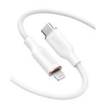 ANKER POWERLINE SOFT USB-C TO LIGHTNING 1.8 METRE - WHITE