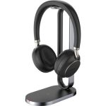 YEALINK WIRELESS (BH76) UC STEREO ANC HEADSET W/CHARGE STAN D+ BT51 USB-A DONGLE,BLK,USB-A