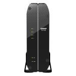 QNAP TS-410E-8G, 4-bay Tower NAS ; Intel Celeron J6412 quad-core, onboard 8GB RAM (not expandable), 4 x 2.5-inch SATA slots, 2 x 2.5GbE, 1 x HDMI 1.4b, 3 yrs