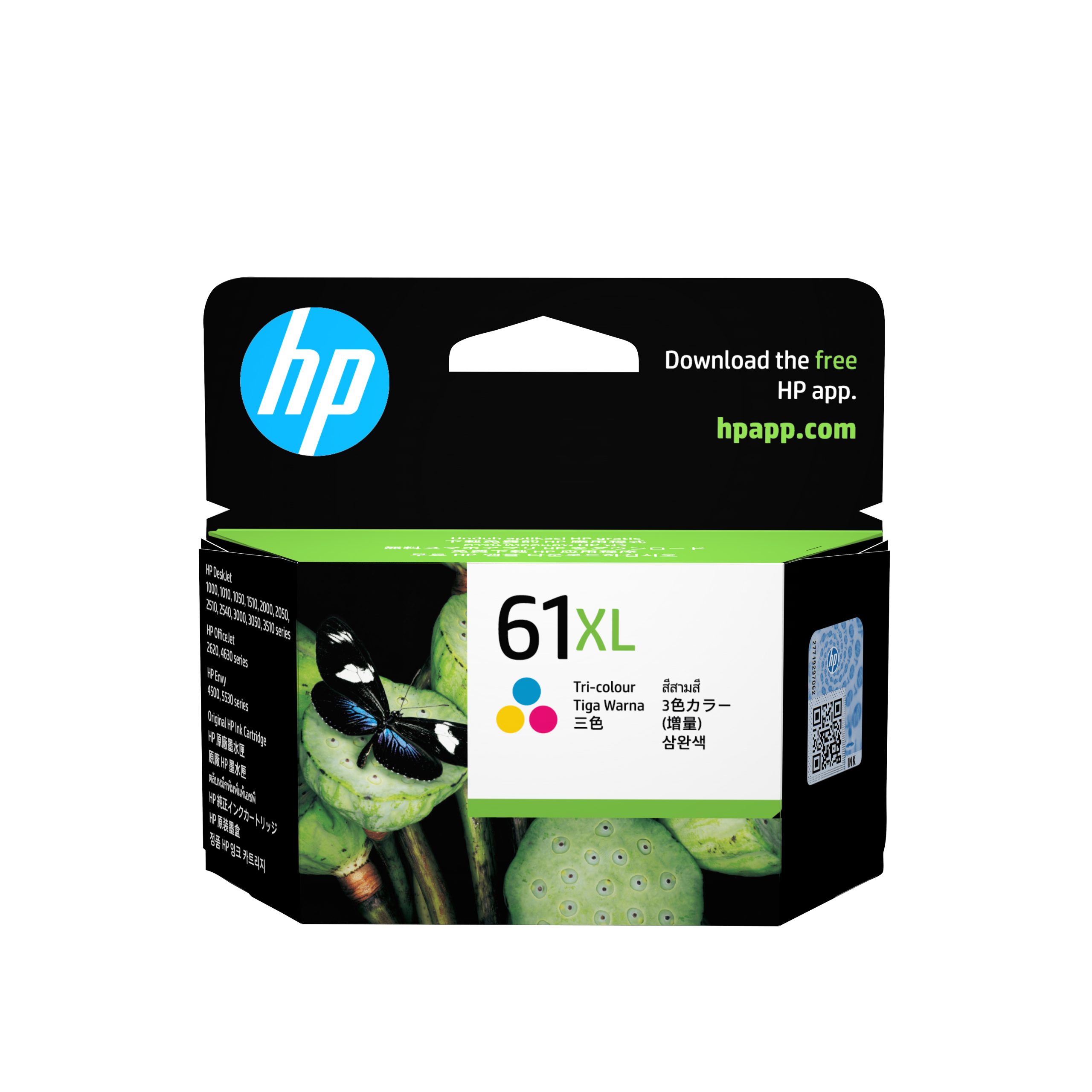 HP 61XL TRI-COLOUR INK