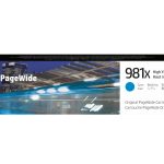 HP 981x High Yield Cyan Pagewide Crtg (L0R09A)