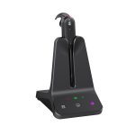YEALINK DECT WIRELESS (WH63-E2) MS CONVERTIBLE HEADSET WITH BASE, 2.5MM, RINGER