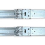 QNAP Short Depth Rail kit suits for all short depth rack model that mounting depth ranging from 4.96 to 16.34 inches [RAIL-S01]