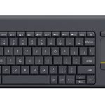 K400 PLUS WIRELESS TOUCH KEYBOARD BLACK