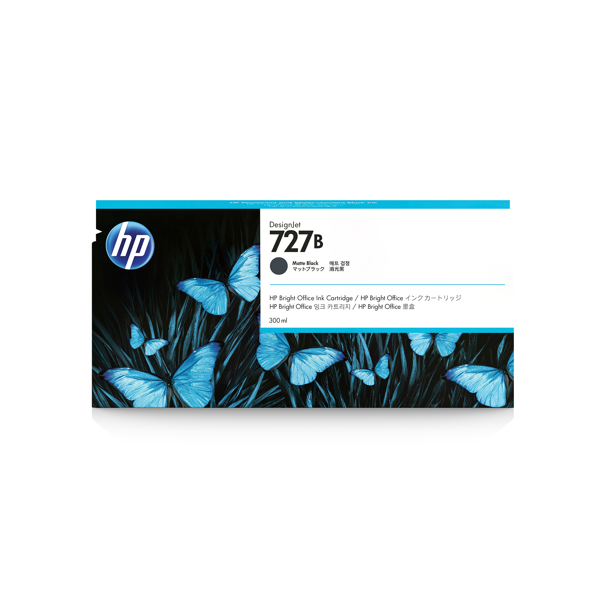 HP 727B Matte Black DesignJet Ink Cartridge Print Head 3WX19A