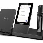 YEALINK DECT WIRELESS (WH67) MS CONVERTIBLE HEADSET , 4" TOUCH SCREEN BASE , SPEAKERPHONE
