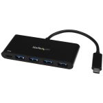 StarTech.com HB30C4AFPD – USB-C Interface Hub, 4-Port USB, Power Delivery