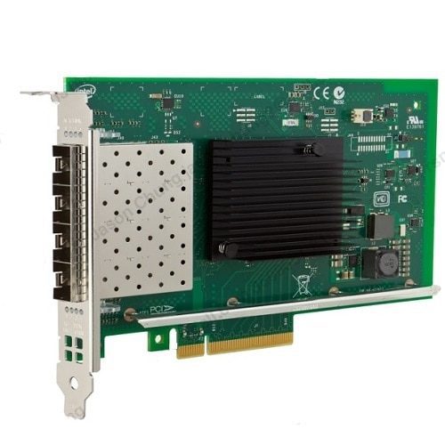 DELL INTEL X710 QUAD PORT 10GBE SFP+ ADAPTER, PCIE FULL HEIGHT, V2, CUSTOMER KIT