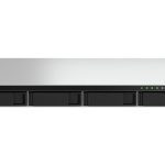 QNAP 1u 4-bay Rackmount Nas, IntelÂ® CeleronÂ® N5105/n5095 Quad-core, 8gb Ram Onboard (not Expandable), 4 X 3.5″/2.5″ Sata 6gb/ 3 Yr Wty (no Rail) (TS-464U-RP-8G)