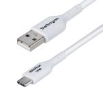 3m USB-A to USB-C Charging Cable White