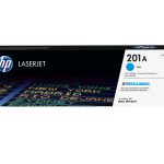 HP 201A Cyan Original LaserJet Toner Cartridge CF401A