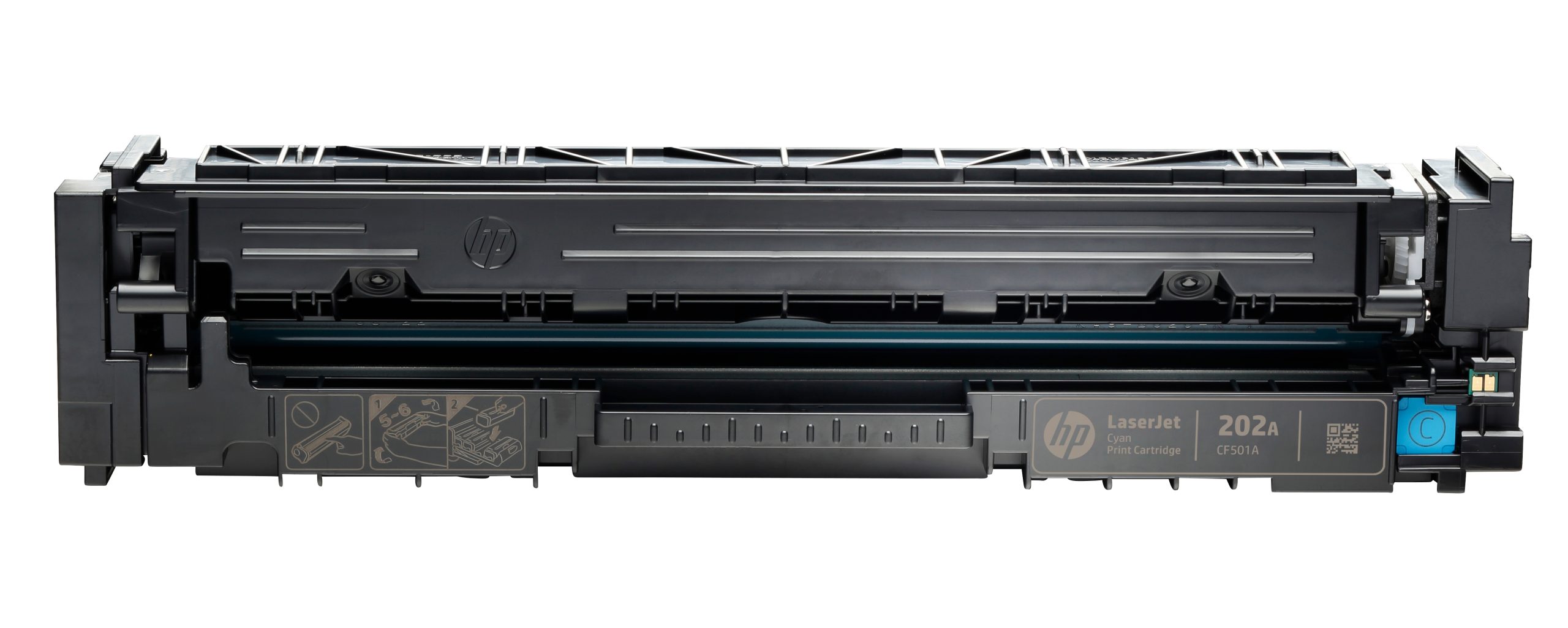 HP 202A Cyan LaserJet Toner Cartridge
