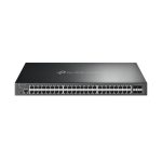 TP-Link SG3452X Omada 48-Port Gigabit L2+ Managed Switch with 4 10GE SFP+ Slots, Integration with Omada SDN Controller, Static Routing, OAM, sFlow, DD