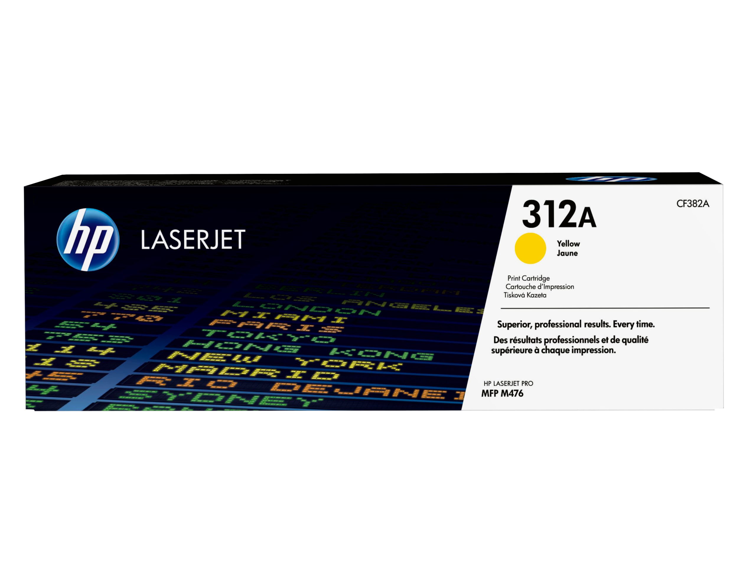 312A YELLOW LJ TONER CART CF382A
