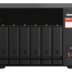 QNAP TS-673A-8G 6 Bay NAS AMD Ryzen™ Embedded V1500B quad-core 2.2 GHz 8G DDR4 2xM.2 2280 PCIe Gen3 x1 slots 2x2.5 GEl 3xUSB3.2 Hot-swappable 3YR WTY