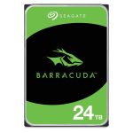 Seagate 24TB 3.5' Barracuda, SATA 6Gb/s, CMR, 7200RPM, 512MB Cache, 512e, HDD, 2 Years Warranty