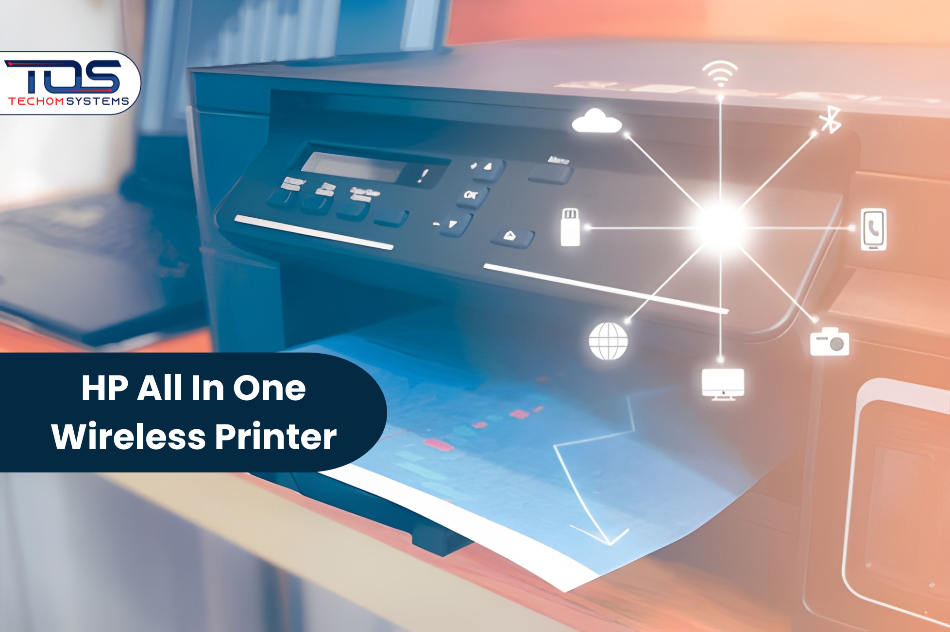 HP all in one wireless printer