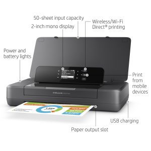 HP OfficeJet 200 Mobile Inkjet Printer
