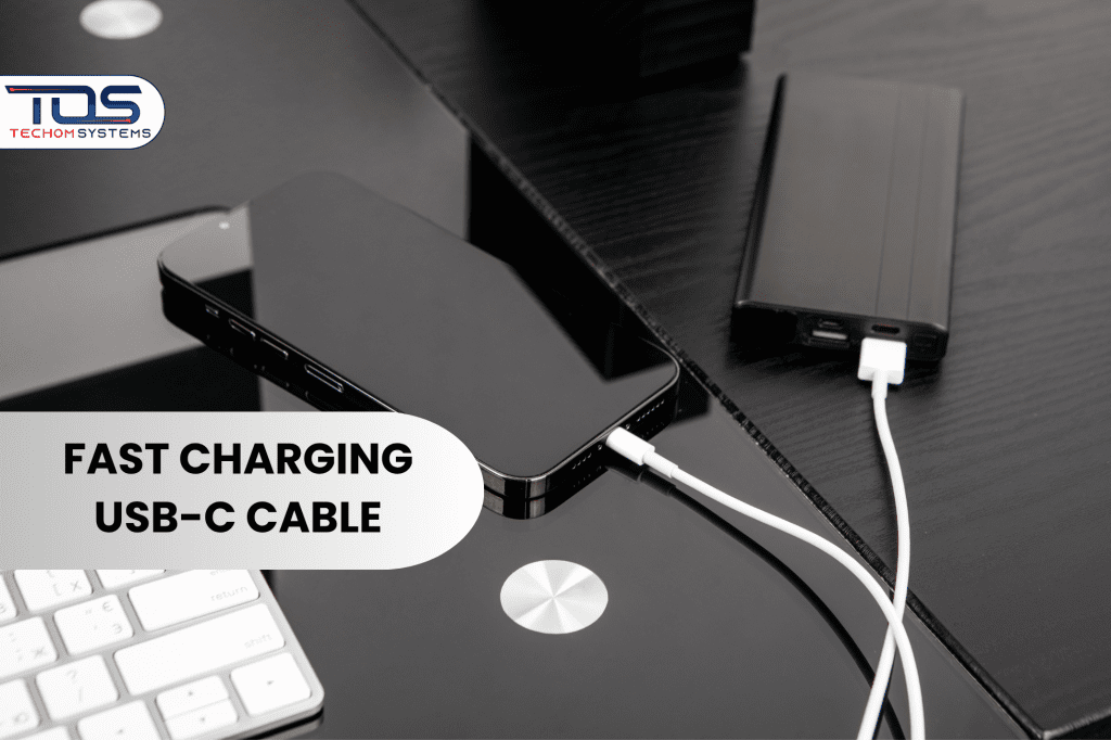 Fast charging USB-C cable