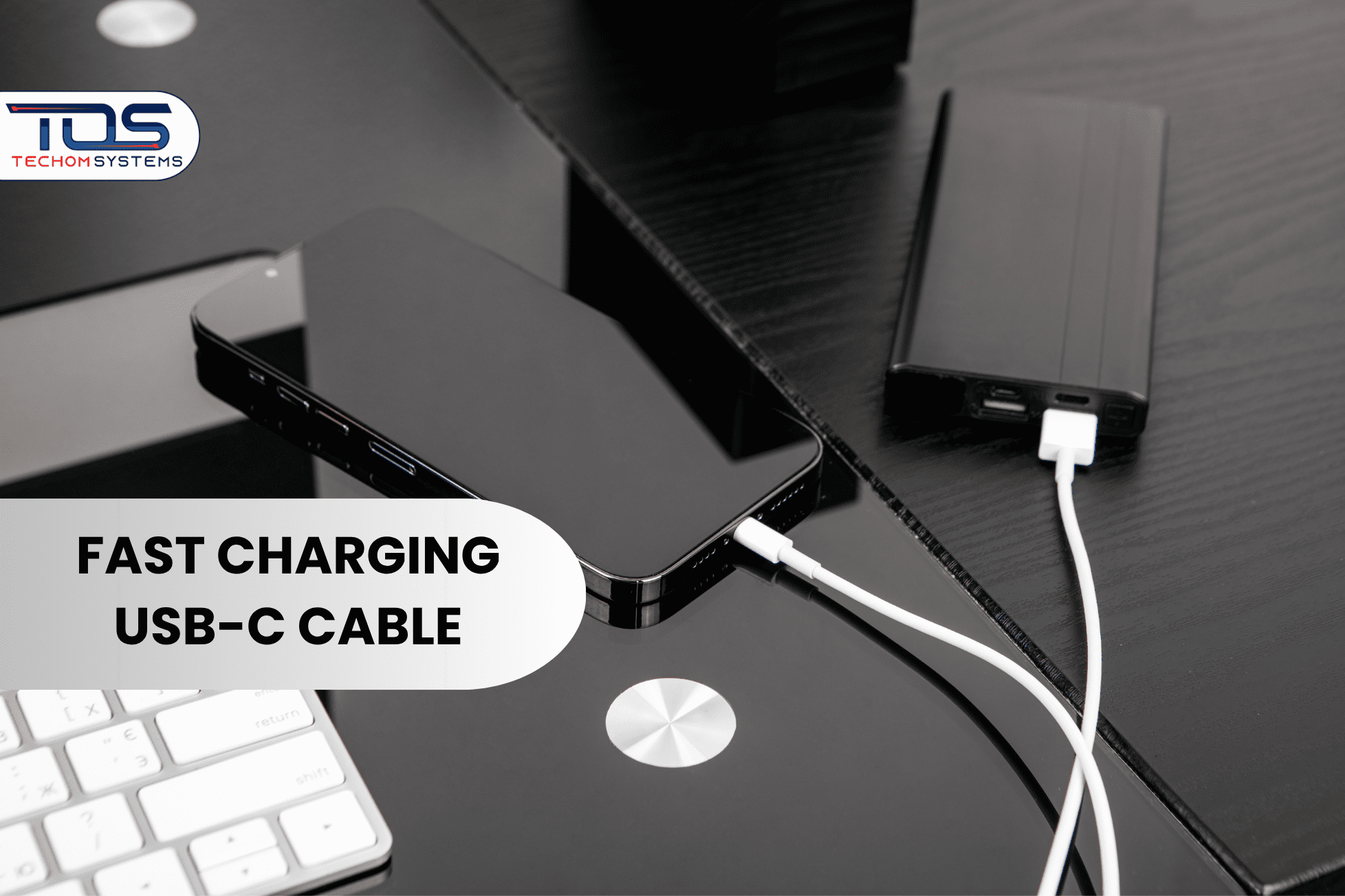 Fast charging USB-C cable