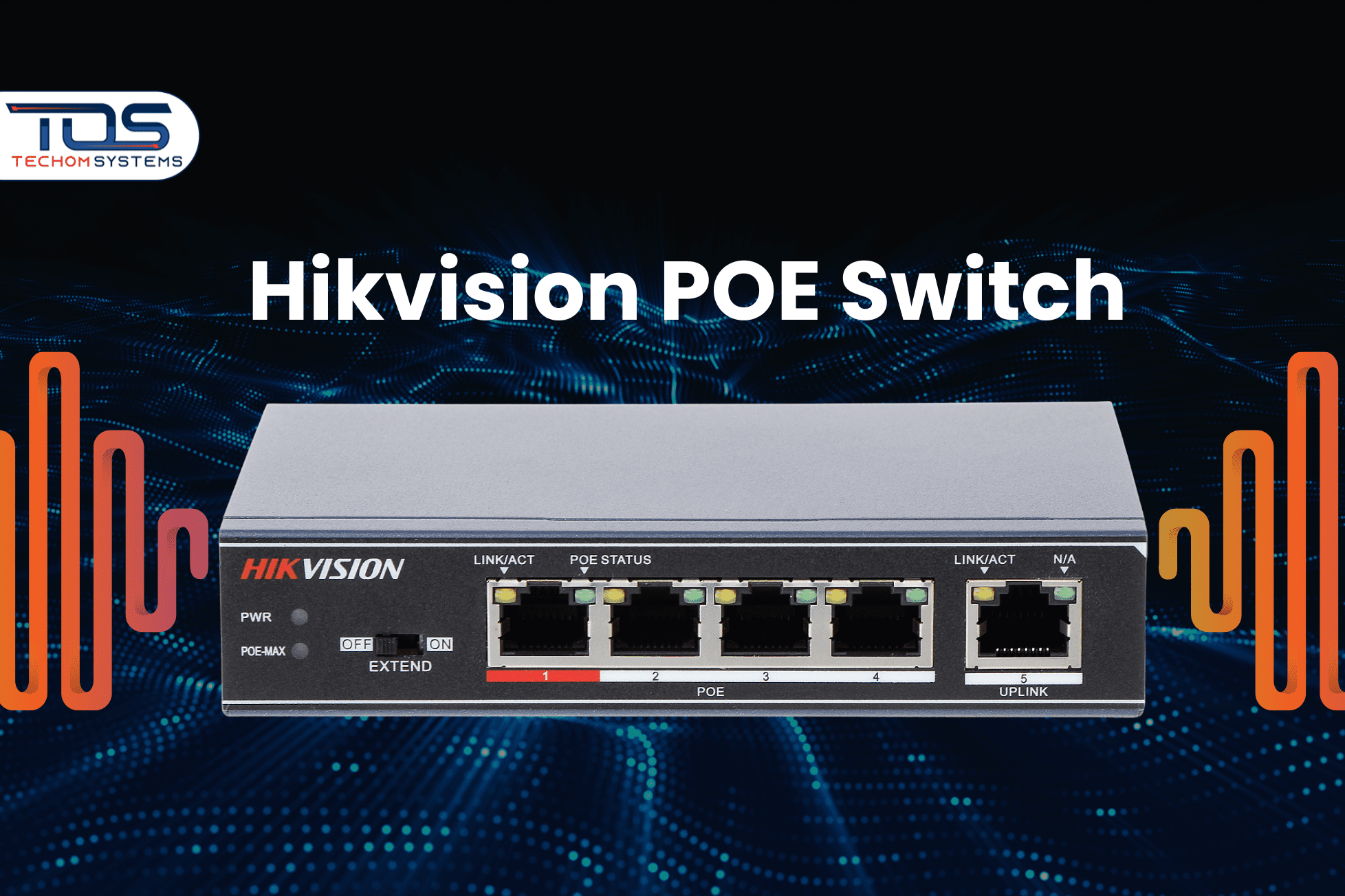 Hikvision POE switch