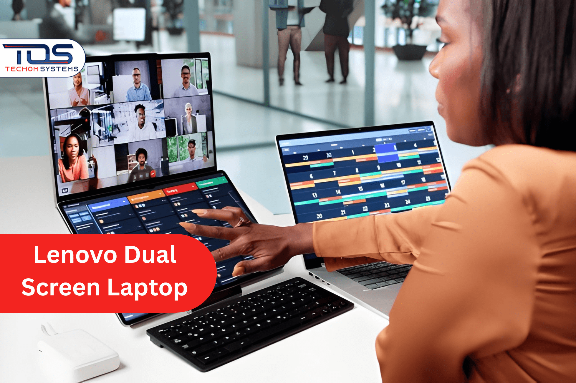 Lenovo dual screen laptop