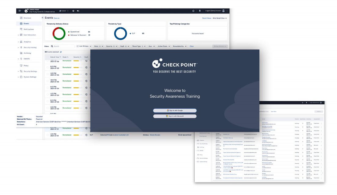 Email Protection Services - Harmony Email - Check Point Software