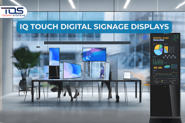 Digital Signage Displays - IQ touch - TECHOM Systems