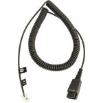 Jabra () Cord – Qd To Rj9, 2m Curly (8800-01-01)